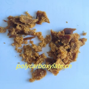 Solid lump Polycarboxylate Superplasticizer