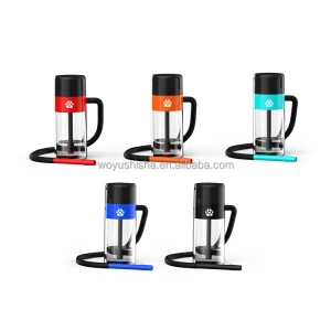 WY-E04 Portable Good Price Plastic Hookah Five Color Choices