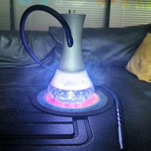 WY-E06 High Quality Acrylic Hookah With Led Light