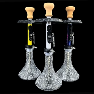 WY-YW049 Exceptional Aluminum Glass Hookah Camera Shape Great