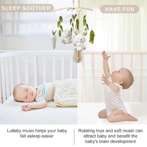COTTONBEBE Crib Mobile 35 Lullaby Muisc