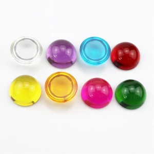 Colorful Resin Half Round Ball