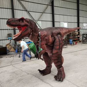 Adventurous Amusement Park T-rex Costume Life-size Dinosaur with CE