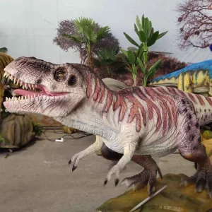 Animatronic Robot Jurassic Amusement Park Big T-rex Dinosaur Statue And Playground Dinosaur Model