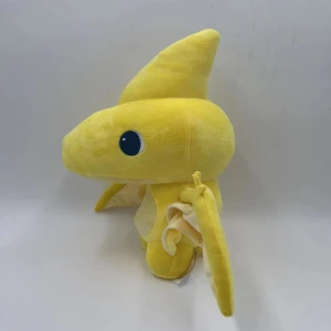 TOYANDONA Pterosaur Stuffed Animal Cute Unicorn Plush Toy(Yellow)