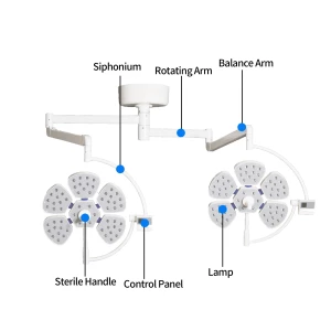 Factory best-selling, low price treatment of petal-shaped operating lamp