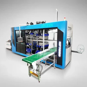 Full Automatic Three-station Thermoforming Machine