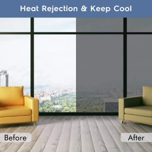 One Way Heat Control Nano Ceramic Privacy Window Film