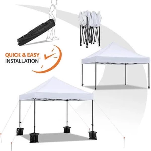 Portable 10 * 10 meters outdoor folding tent big pavilion exhibition tent