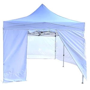 White automatic pop-up tent