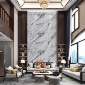 Large Format Living Room Interior Wall Porcelain Tiles