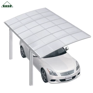 Aluminium Terras Preis Mobile And Awnings Two Legs Smart Parking Sun Shade Steel Flat Roof Kits 2 Car Metal Carport