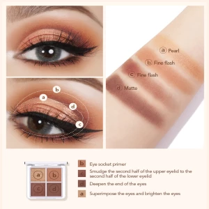 Makeup Four-Color Eyeshadow