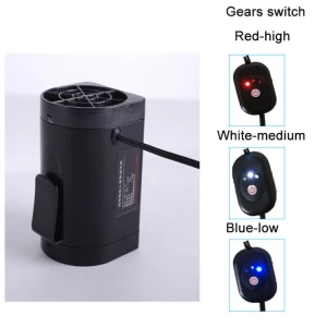 New Design Mini Portable USB Battery Rechargeable Cooling Jacket Fan Electric Air Conditioner Jacket Fan