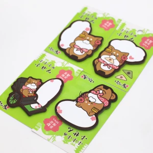 Wholesale Customized logo hot sale fancy cute originality sticky notes free color printing Mini Memo Pad