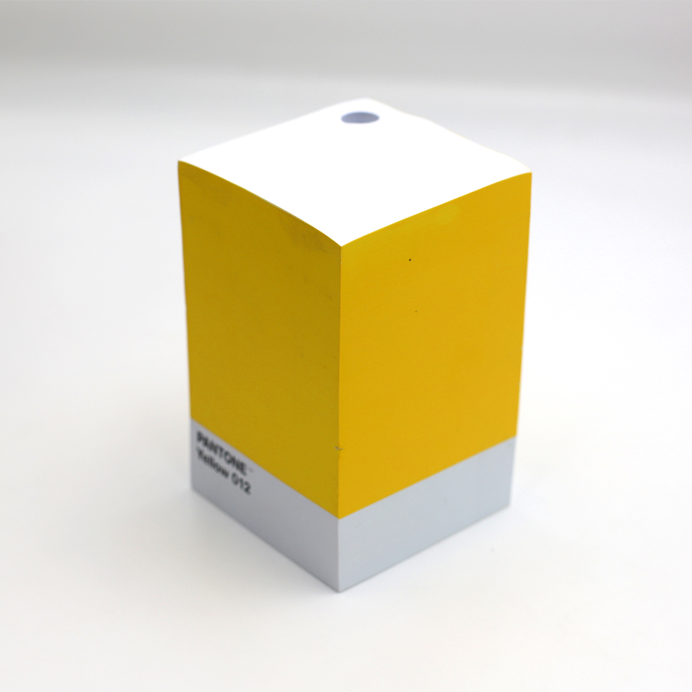 Block Pad Custom Logo Design Office Advertising Paper Sticky Notes 4 Side Printing Memo Cube