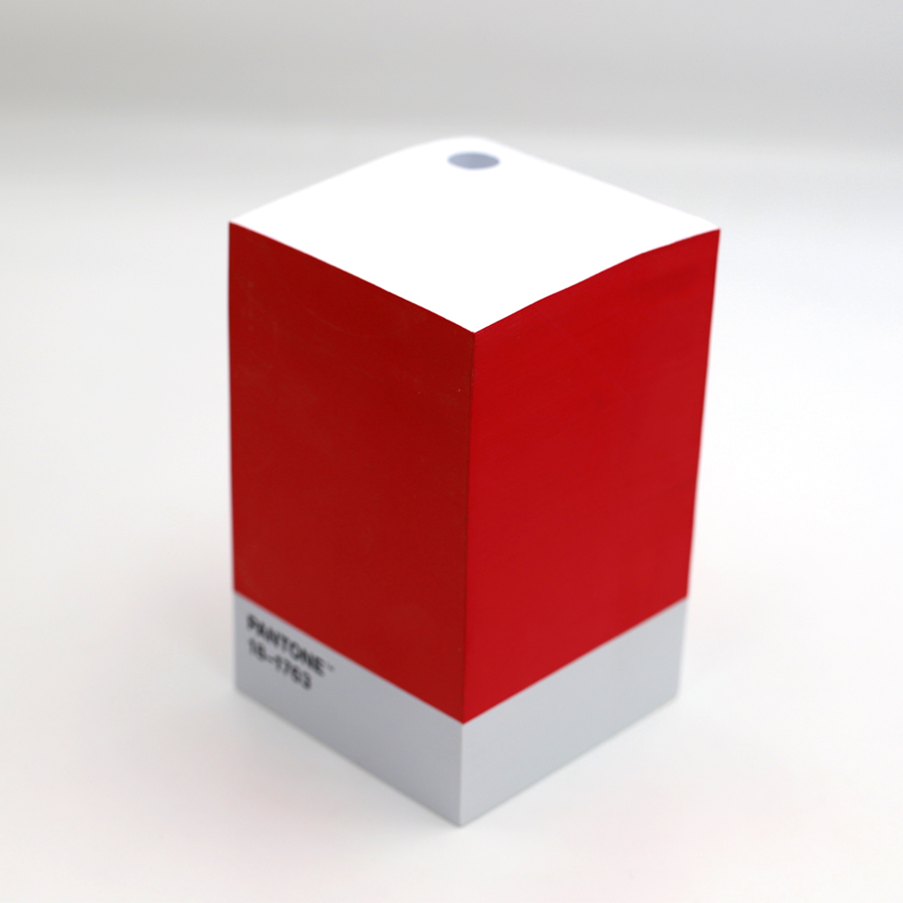 Custom Logo Design Office Advertising Paper Sticky Notes 4 Side Printing Memo Cube