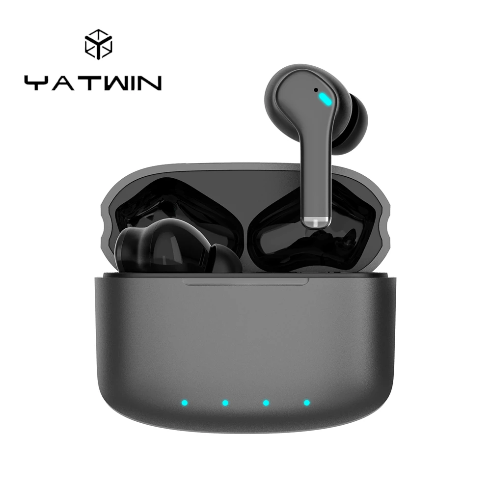 YT-M48+ Active Noise Cancelling Earphone In-ear Wireless ANC Earbuds with Microphone