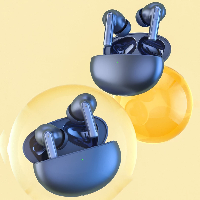 YT-XY70 ANC+ENC Waterproof Active Noise Control Blue tooth Wireless Earbuds Earphones