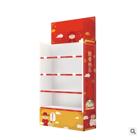 Customized copper paper corrugated paper foam core board shelf