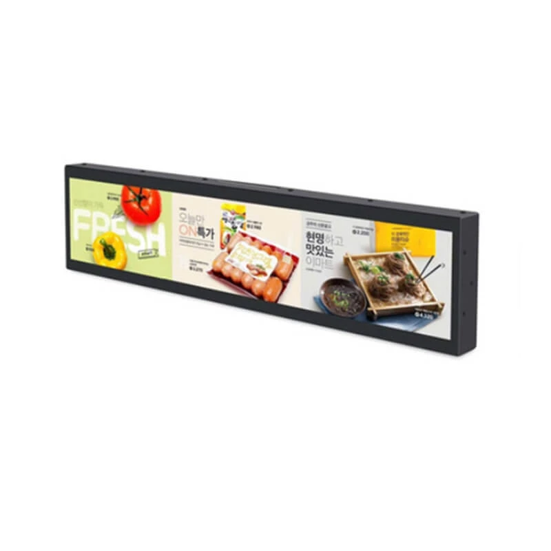 LCD screen display advertising screen Stretched Bar Screen