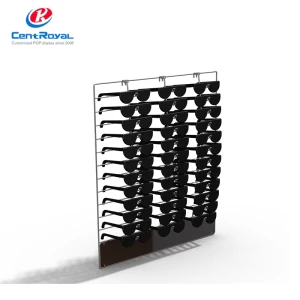 2021 new Hot sale optical store wall mounted sunglasses display rack