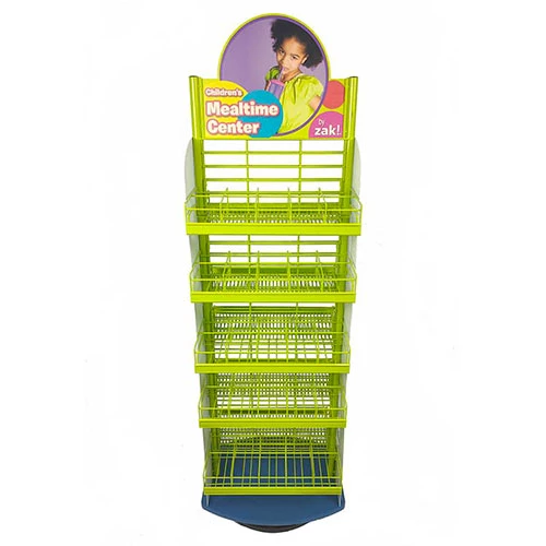 Supermarket metal wire shelves can be customized