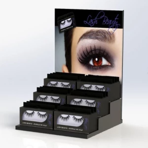 Hot Selling Competitive Price Custom Makeup Acrylic Cosmetic Eyelash Display Stand