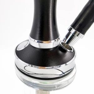 AL068 black bamboo hookah