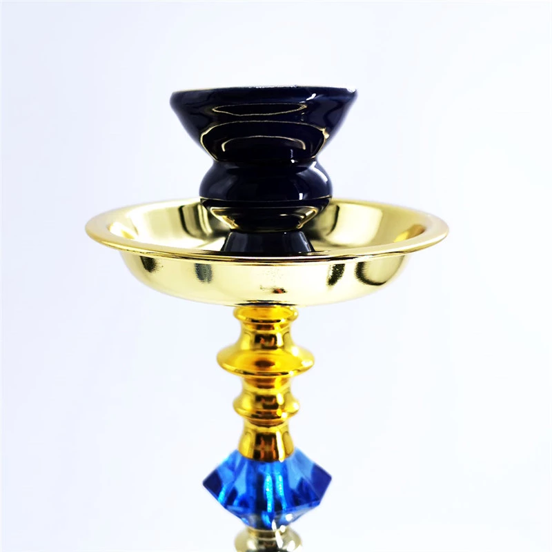 4019 Cheap Iron Hookah With 4 Hoses
