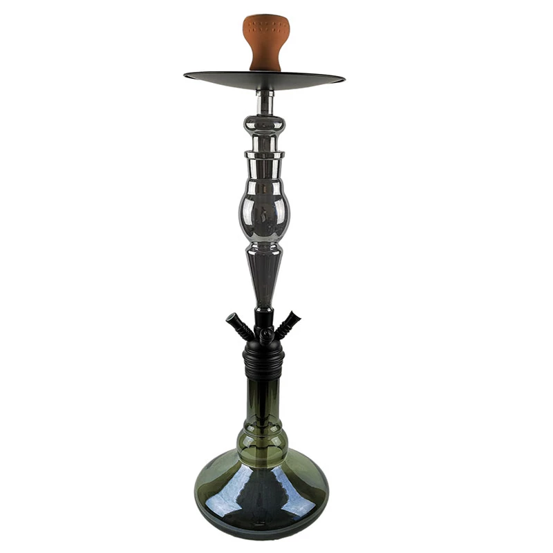 S214 tall hookah with two pipes