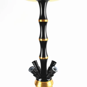 HS02 bamboo hookah 4 hoses