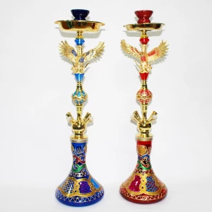 3030 4Hose Eagle Glass Hookahs Sheesha