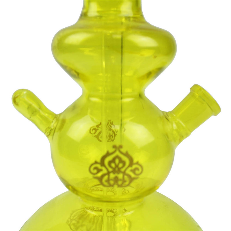 Glass06 yellow hookah