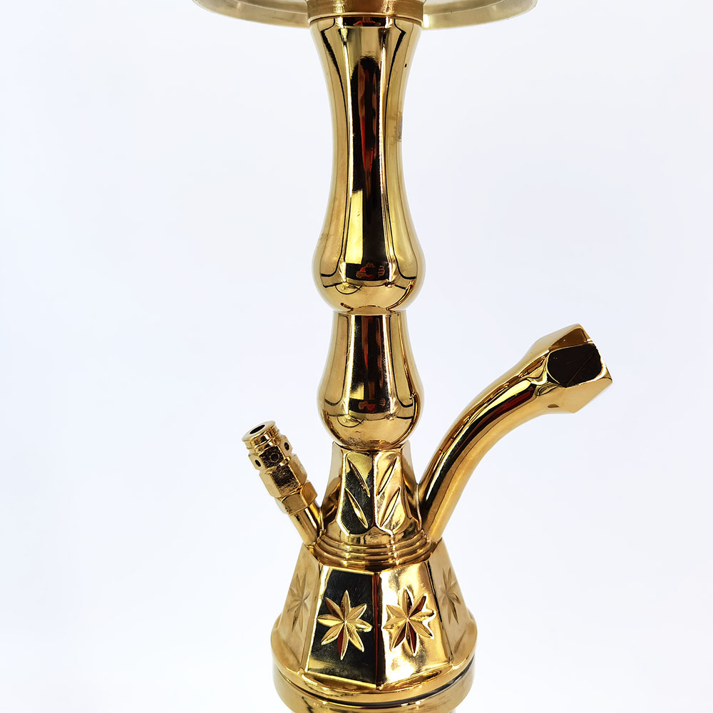 EG03 golden shisha pipe