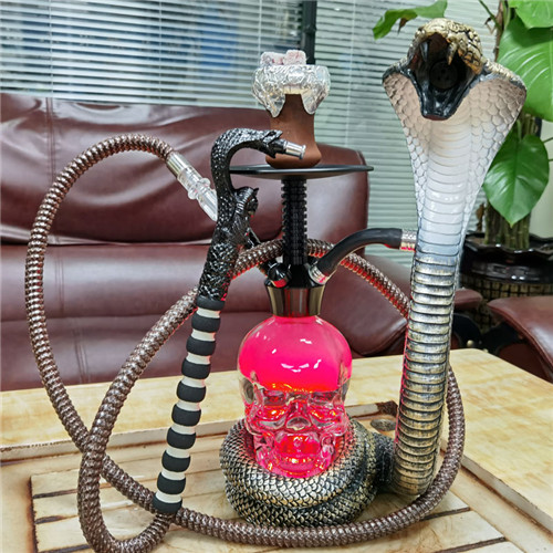 resin snake shisha hookah