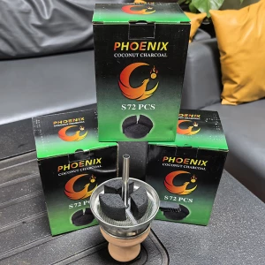 PHOENIX-S Coconut Shell Best-Selling Hookah Accessories Coal Charcoal Shisha Trustworthy