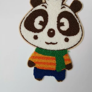 Panda Towel embroidered patch