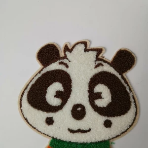 Panda Towel embroidered patch