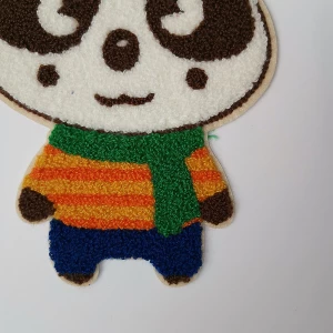 Panda Towel embroidered patch