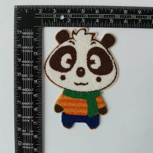 Panda Towel embroidered patch