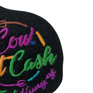 Cowhoss Towel embroidered patch