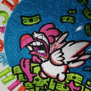 Parrot Towel show patch