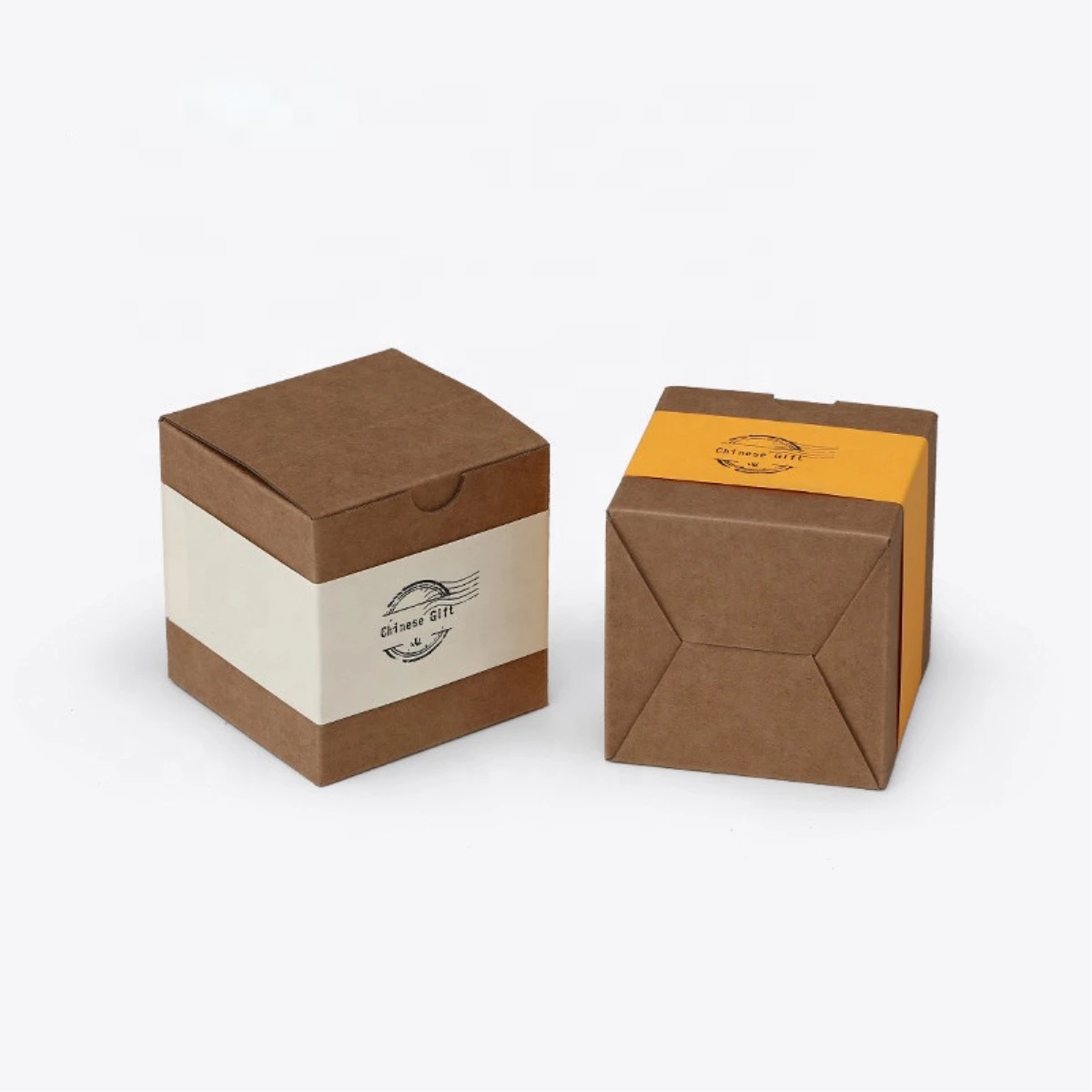 box with custom logo design