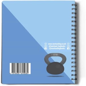 Custom Workout Log Book Journal Printing Fitness Exercise Planner Spiral Notebook