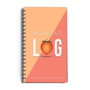 Custom Workout Log Book Journal Printing Fitness Exercise Planner Spiral Notebook