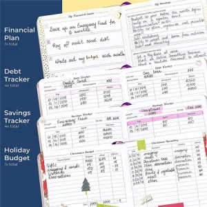 Budget Planner Monthly Financial Planner Organizer Budget Book Expense Tracker Notebook Journal to Control Your Money Undated