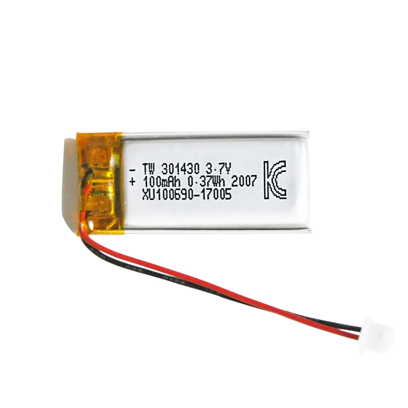 Chinese Battery Tablet Lithium Ion Polymer Battery 301430 3.7V 100mah for Power Tools