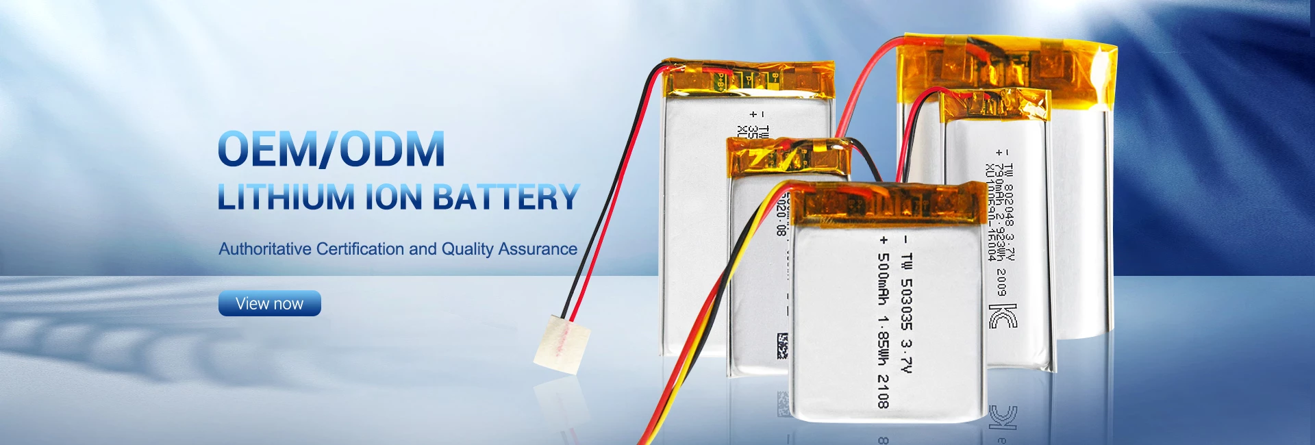 2023 newest Amazon Top Seller Lithium polymer battery KC battery