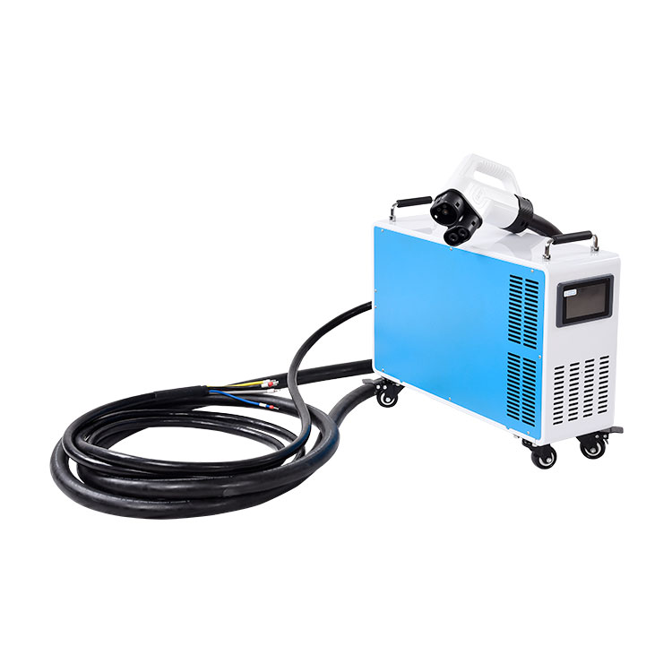 New energy CCS portable 380V 3 phase fast intelligent movable portable 30kw dc chargeur ev charger